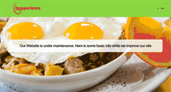 Desktop Screenshot of eggsperiencecafe.com