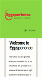 Mobile Screenshot of eggsperiencecafe.com